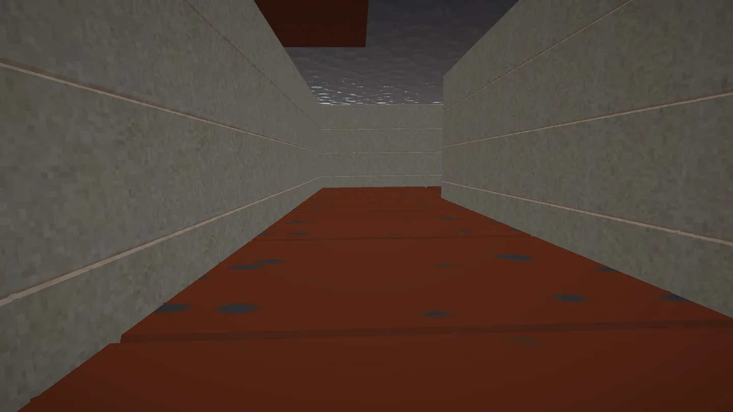 Gameplay screenshot of Yaks houses under an eclipse